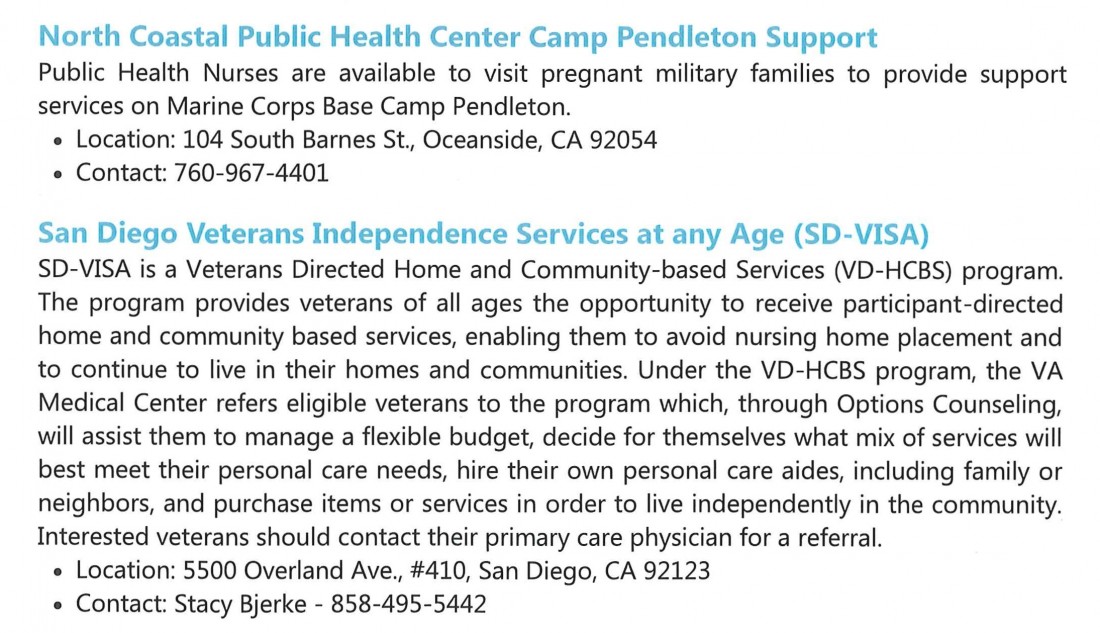 Military & Veterans Resources - Fallbrook Chamber of Commerce - Healthcare_pg2