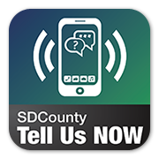 SD County Tell Us Now App - Fallbrook Chamber of Commerce - TellUsNow-button-180x180