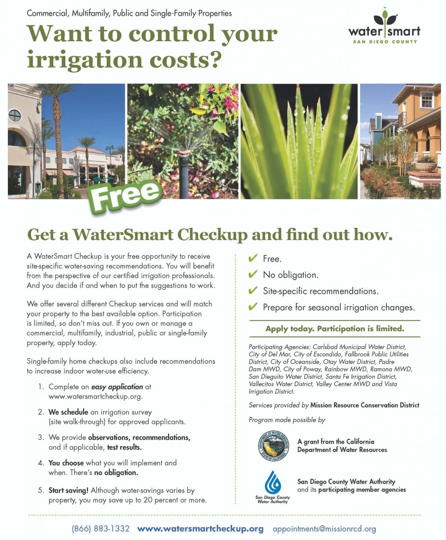 Drought Conditions - Fallbrook Chamber of Commerce - watersmart-checkup